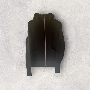 Lululemon. Black -  Scuba full-zip hoodie sweatshirt.